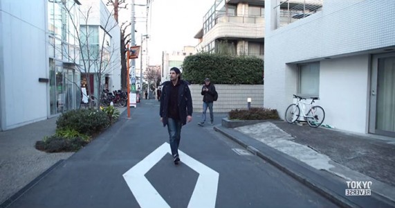 Reverse Tokyo: Imagine A World Where Everything Is Walking Reverse Except You-