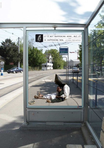 Top 12 Shocking Amnesty International Posters At Bus Stop-10