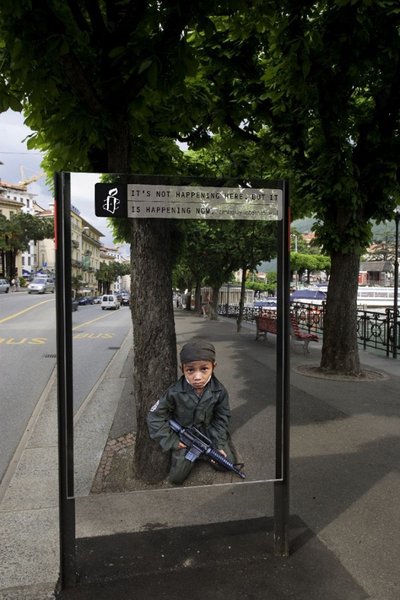 Top 12 Shocking Amnesty International Posters At Bus Stop-11