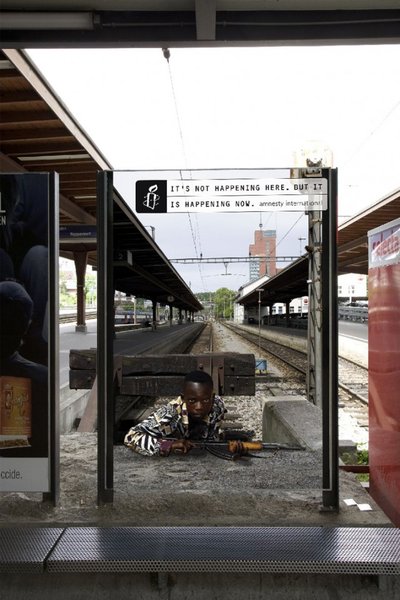 Top 12 Shocking Amnesty International Posters At Bus Stop-2