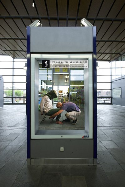 Top 12 Shocking Amnesty International Posters At Bus Stop-5
