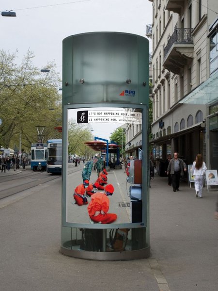 Top 12 Shocking Amnesty International Posters At Bus Stop-6