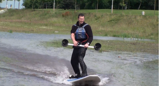 Surfing with Thruster