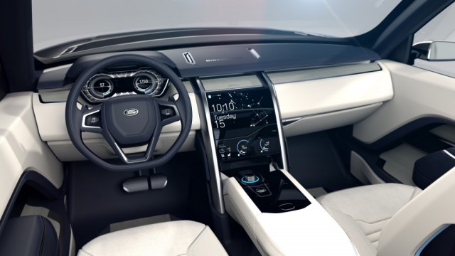 Gadgets of Range Rover Concept Car