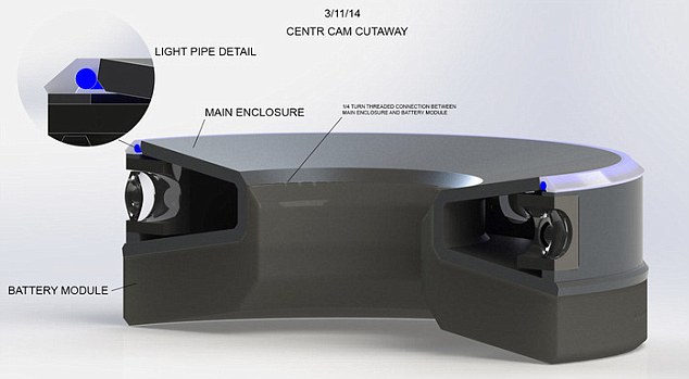 360 degrees recording camera