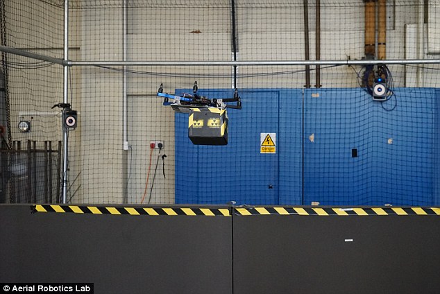Drones to dispose off the nuclear waste