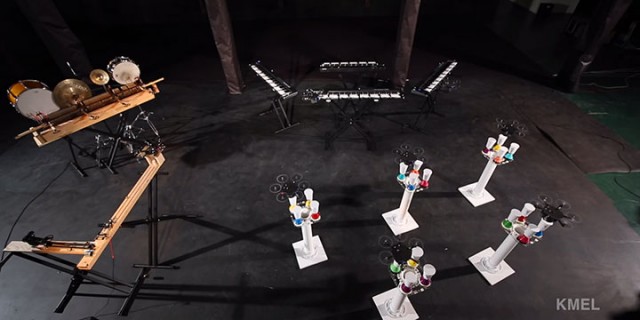 Flying Drones Play Extraordinary Orchestra Classics To The Perfection-