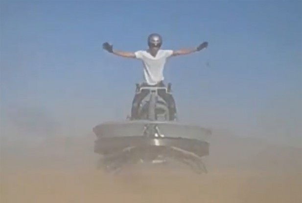 Hovering bike