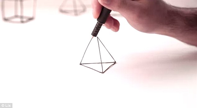 Lix's 3D Printing PEN Enables You To Draw 3D Objects In Air-3