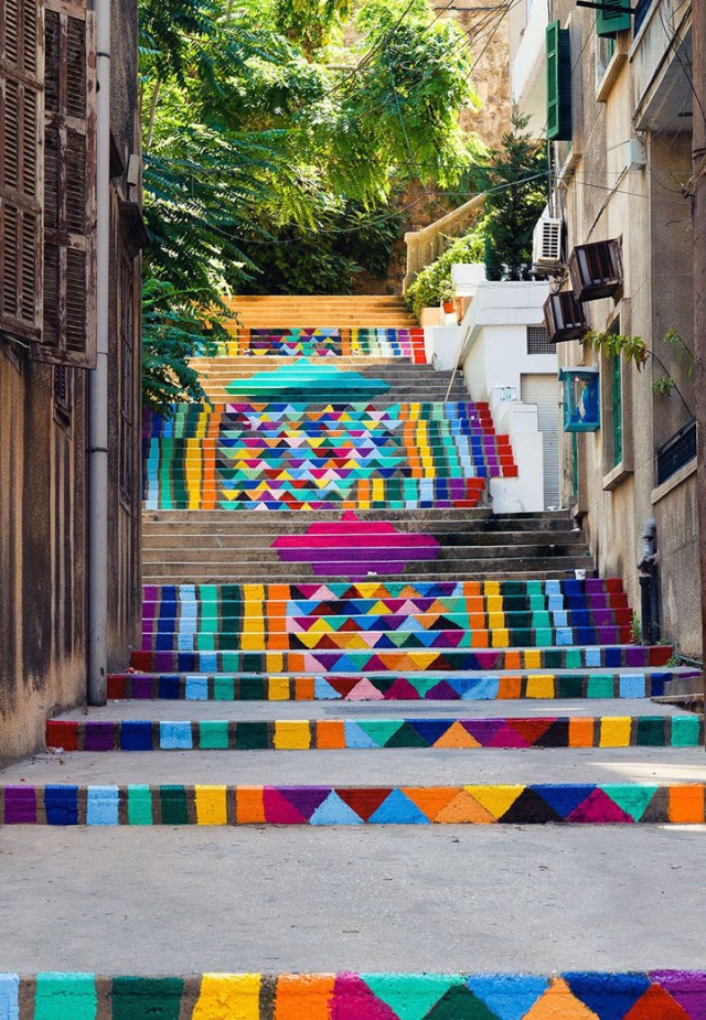 Beirut-Lebanon-Top 17 Most Beautiful Stairs That Will Make You Dreaming-8