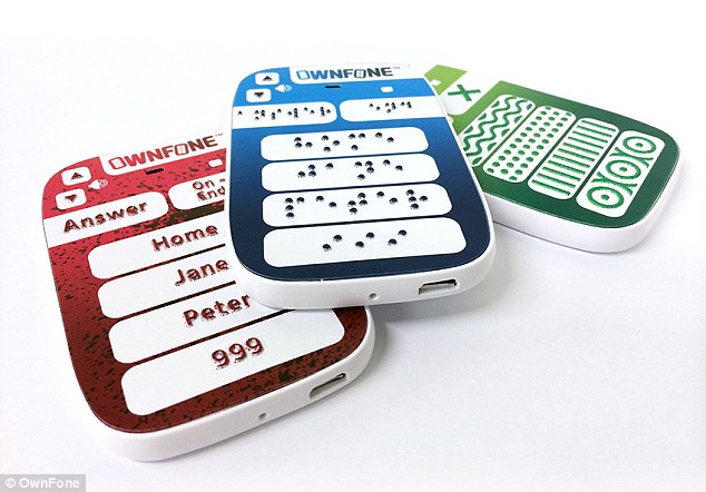 Ownphone's first braille phone