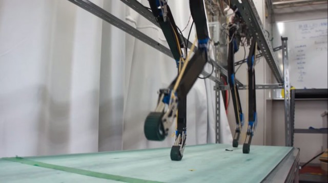 Pneupard: A Quadruped Robot Walks Like A Cheetah Using Artificial Muscles-