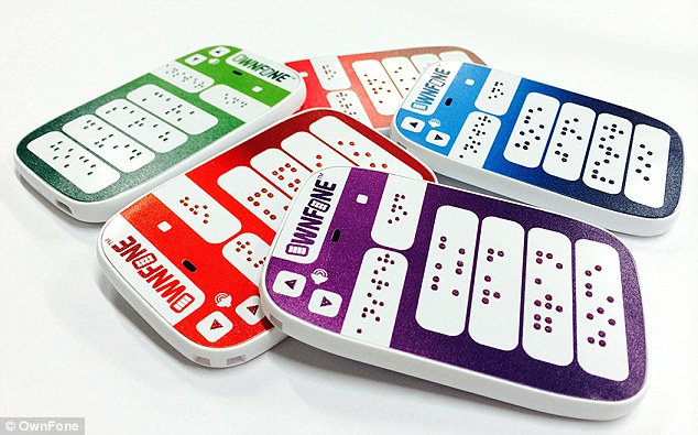World's first braille phone