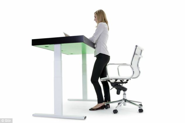 Adjust desk according to your needs