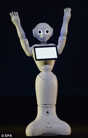 Cracking jokes robot