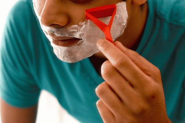 Nadeem Haidary paper cut razor