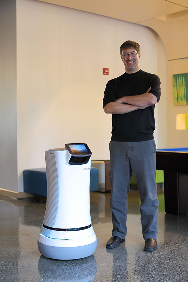 SaviOne: A Futurisic Robot Used By Aloft Hotel California For Room Service-2
