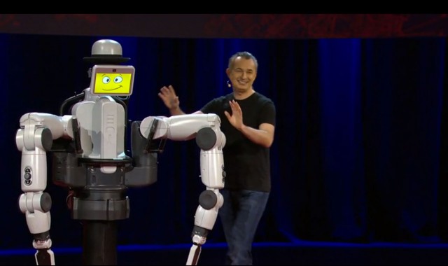 Amazing Stage Performance Of Illusionist Marco With EDI Robot-1