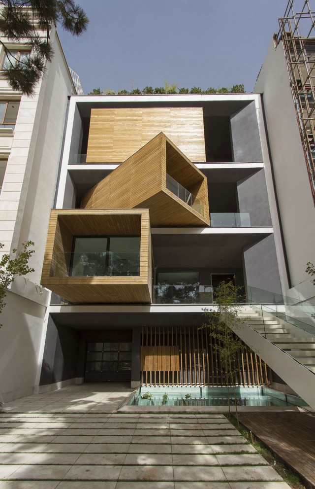 Sharifi-Ha House, Tehran, Iran, The Rooms Of This Amazing House Can Be Rotated By 90 Degrees-5