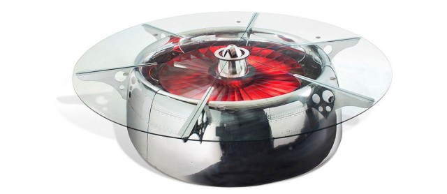 This Amazing Conference Table Is Actually A Huge Jet Engine-1