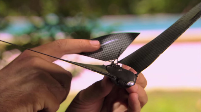 Amazing iPhone Controlled Bionic Bird Flies By Beating Its Wings-1
