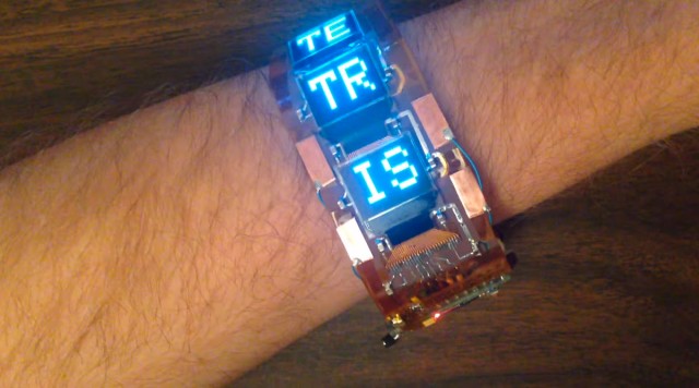 Play Tetris Anytime And Anywhere With This High-tech Wristband-1