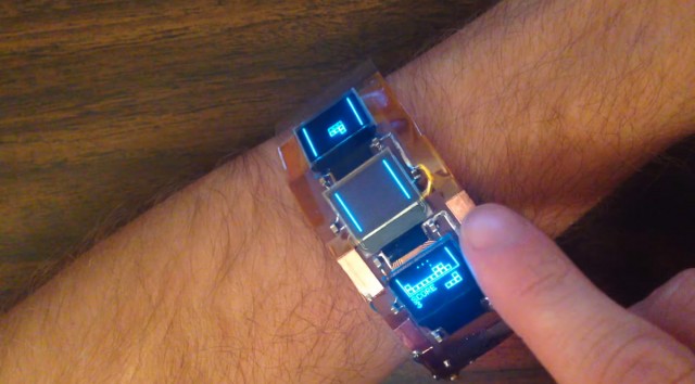 Play Tetris Anytime And Anywhere With This High-tech Wristband-3