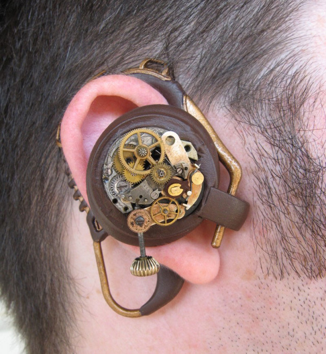 Steampunk headphones-20 Stylish Audio Headphones To Enjoy Your Favorite Music-4