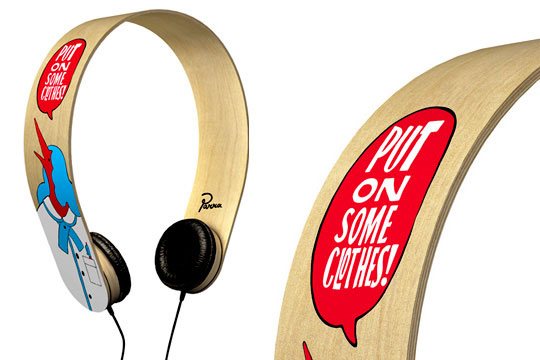 A wooden headphone of la Parra brand -20 Stylish Audio Headphones To Enjoy Your Favorite Music-7