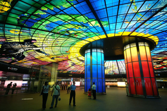 Formosa Boulevard station in Kaohsiung, Taiwan-25 Most Beautiful Subway Stations Around The World (Photo Gallery)-11