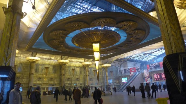 A station in Cairo, Egypt-25 Most Beautiful Subway Stations Around The World (Photo Gallery)-16