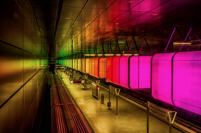 The station HafenCity in Hamburg, Germany-25 Most Beautiful Subway Stations Around The World (Photo Gallery)-21