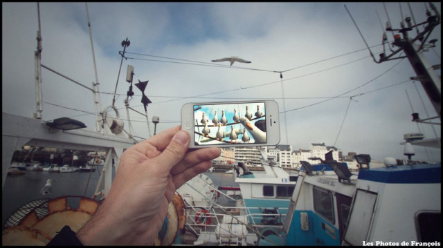 Using iPhone François Merges Fiction With Reality To Create Funny Picture Associations-