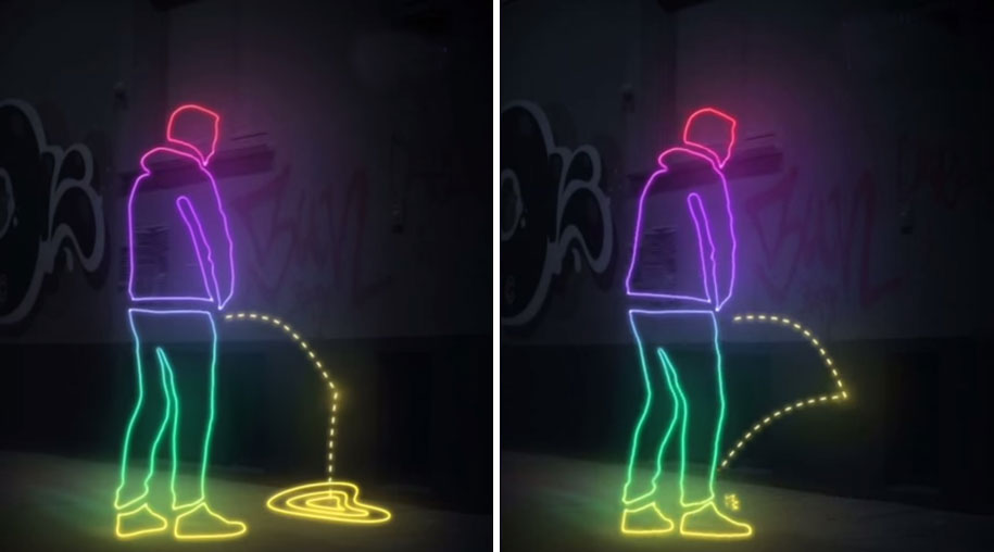 Germans Fight Urination At Public Places In An Unusual Way-1