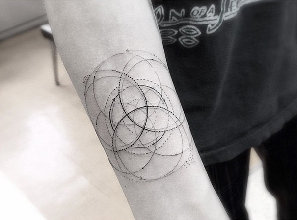 These Geometric Ink Tattoos Will Blow You Away-2