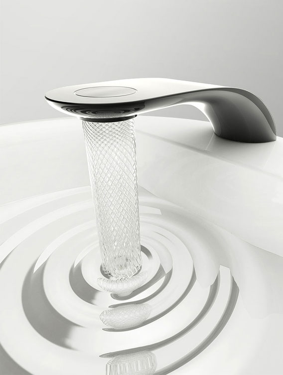This Revolutionary Tap Turns The Water Into Artwork-1