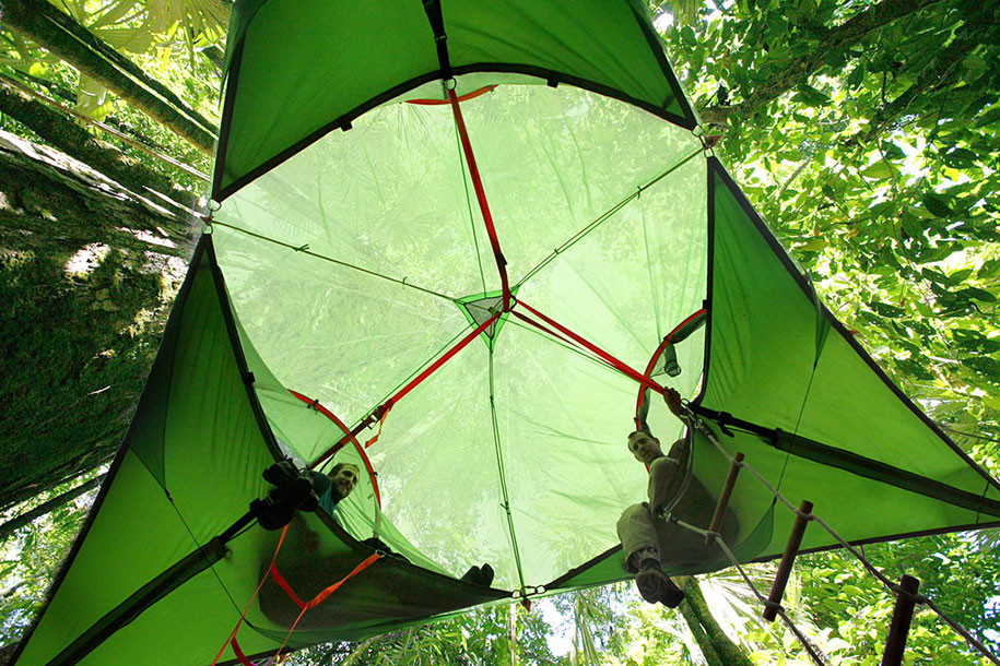 Tenstile: New Comfortable Camping Tents Are Suspended From Trees-2