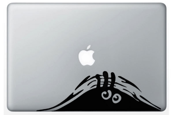 28 Geek Stickers With Apple Logo To Transform Your Mackbook's Look-15