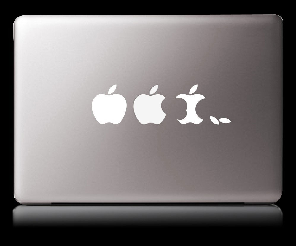 28 Geek Stickers With Apple Logo To Transform Your Mackbook's Look-22