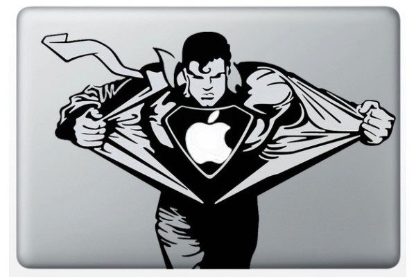 28 Geek Stickers With Apple Logo To Transform Your Mackbook's Look-5