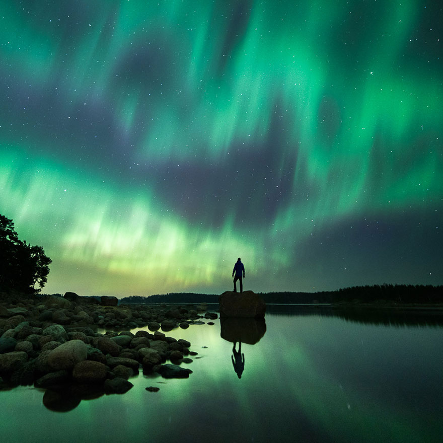 Enjoy The Stunning Beauty Of Finland's Landscapes In Starry Nights-10