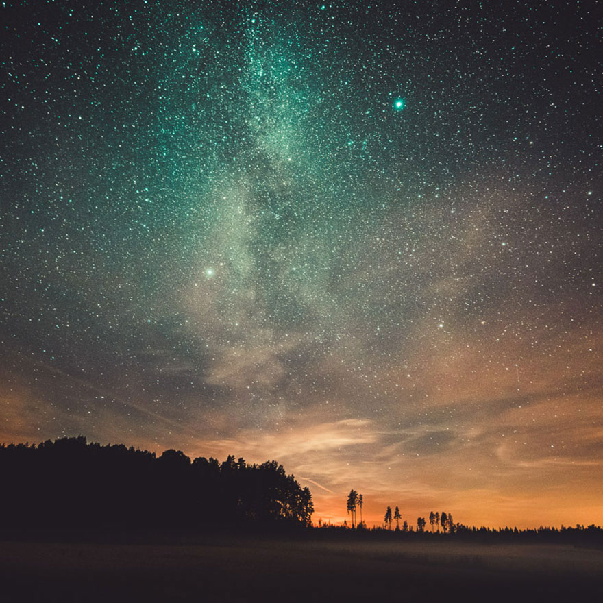 Enjoy The Stunning Beauty Of Finland's Landscapes In Starry Nights-7