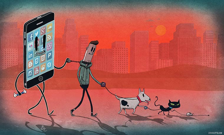 Satirical Illustrations Denounce The Sad Realities Of Our World-2
