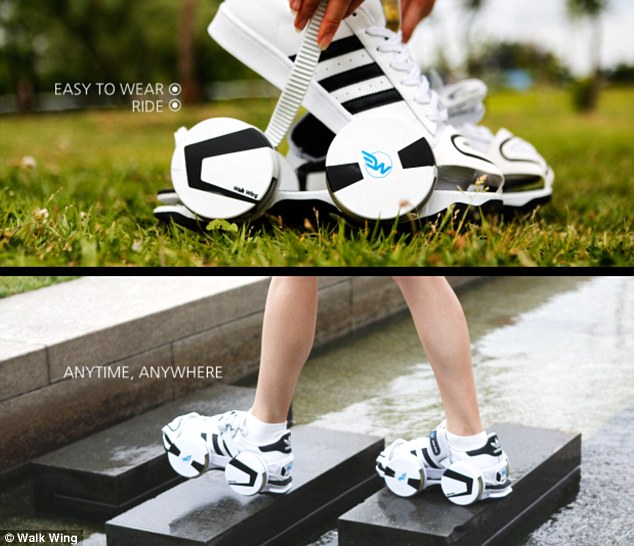 Walk Wings-Roller Skates With 