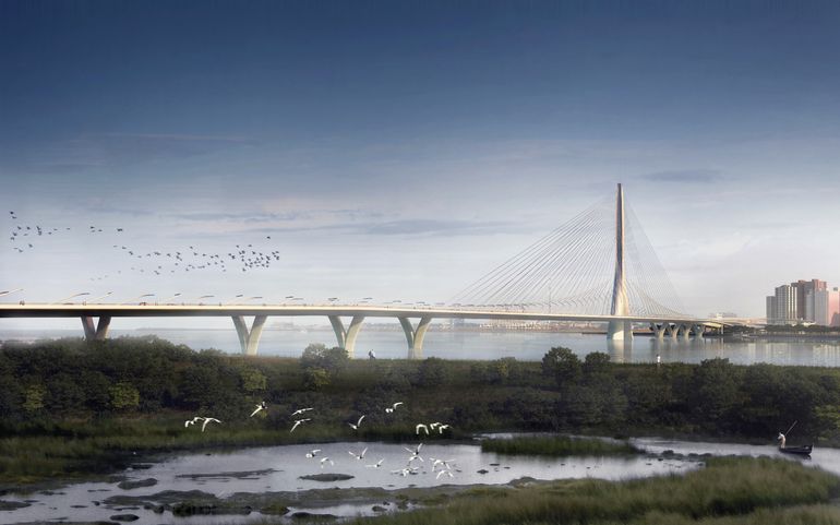 World's Largest Asymmetrical Single Tower Suspension Bridge To Be made In Taipei, Taiwan-6