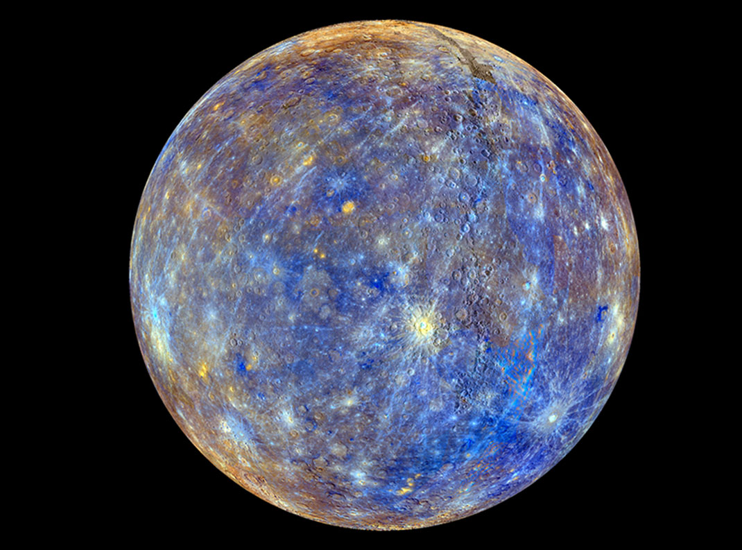 The clearest picture of Mercury that exists