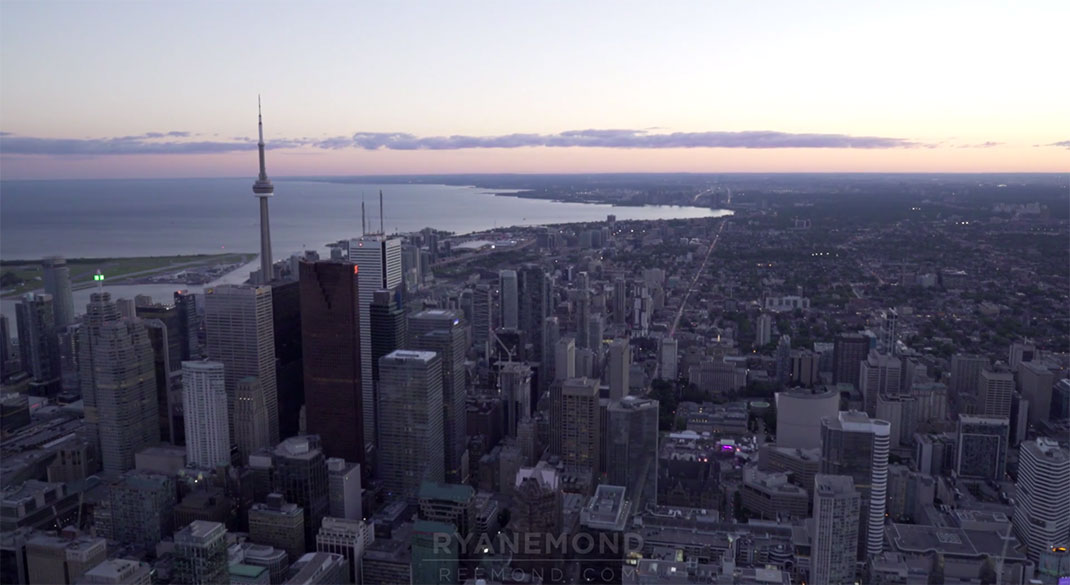Discover The Sublime Skyline And Skyscrapers Of Toronto From Air-