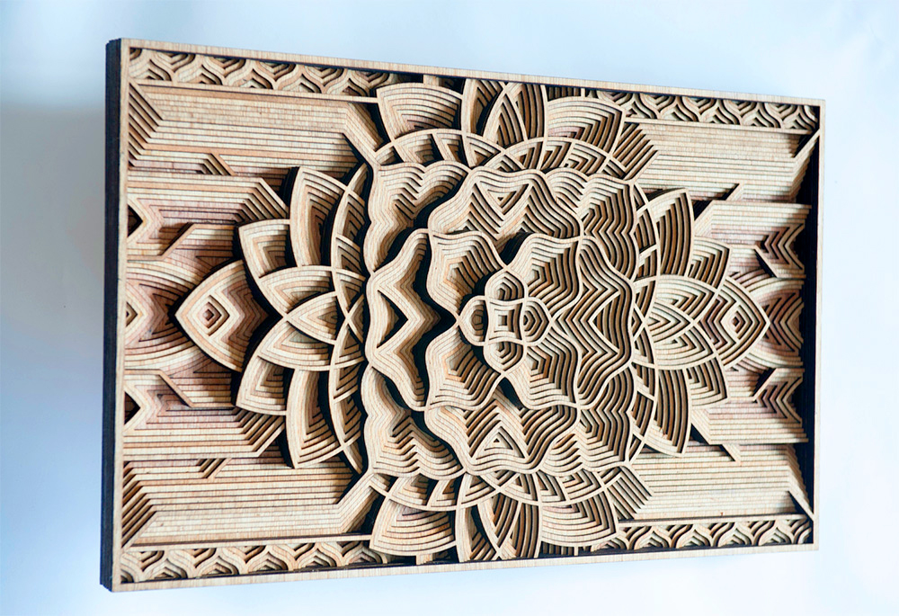 Discover Wooden Art Works Of Astonishing Precision Made Using Laser-