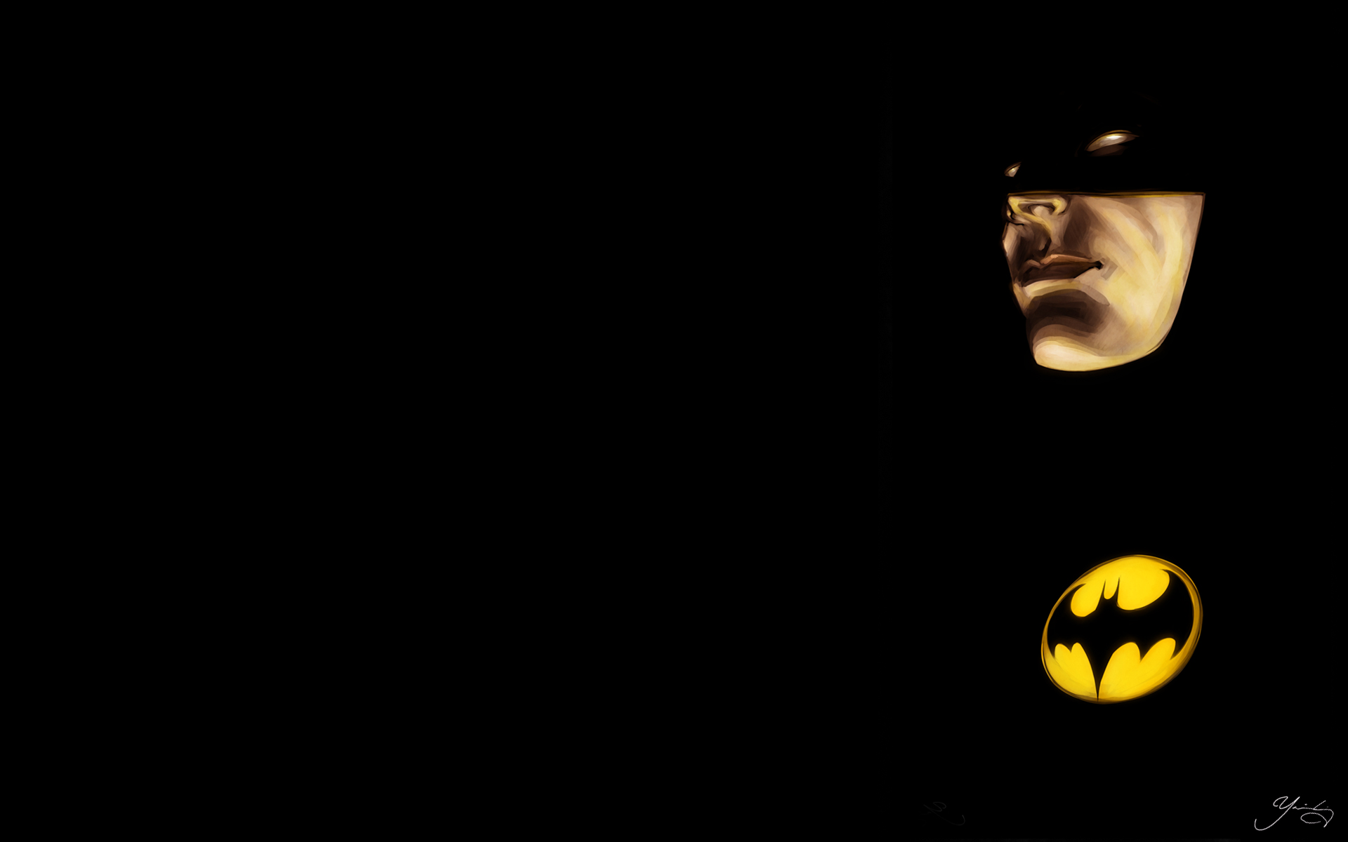 sharing these Batman logo wallpapers with you. We liked the wallpaper 