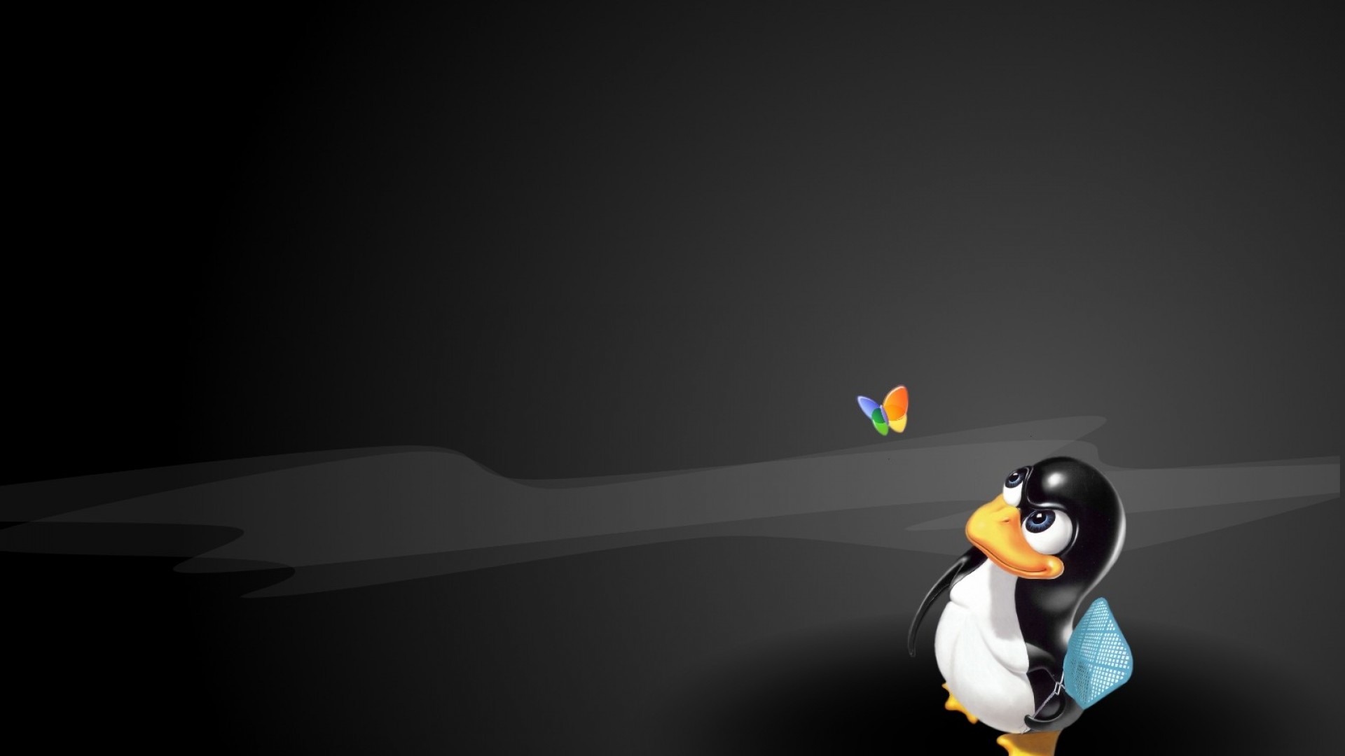 linux tux wallpaper 1920x1080